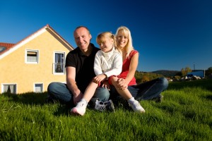 Familie und Eigenheim